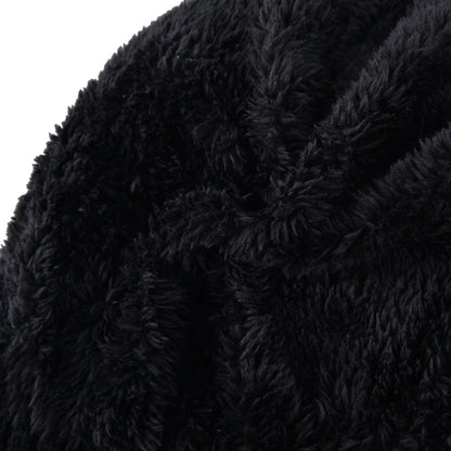 Winter Beanies Men Knitted Skull Pattern Solid Color Hat With Metal Skulls Skullies Beanies Men's Knit Thick Hats Add Velvet