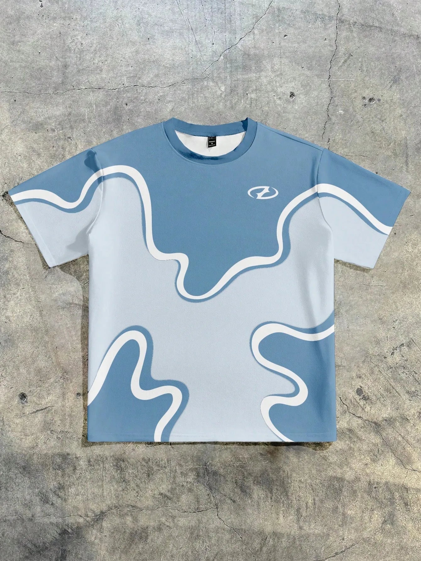 The 2025 summer new men's T-shirt is a casual fashionable soft and breathable 3D printed design for street and outdoor wear