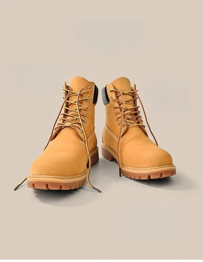 High Top Boots Hiking Shoes Men Anti-slip Outdoor Shoes Men Lace-up Comfortable Soft Breathable Casual Sneakers Shoes Men