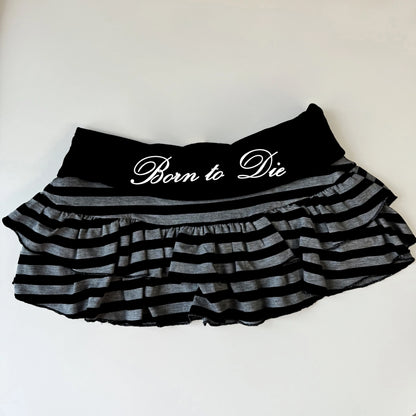 Cute sweet millennium Spice Girls lace mini skirt Trendy elegant Vintage Harajuku skirt subculture fashionable female Slim skirt
