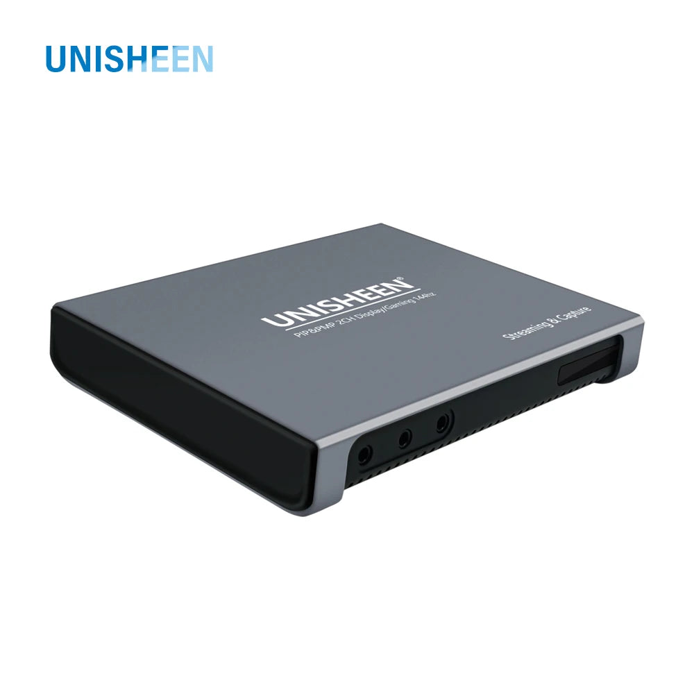 UNISHEEN 4K60 Game Streaming Equipment Live Broadcast 2160p OBS vMix Loopout PS5 Grabber Dongle VIDEO CAPTURE Card Box