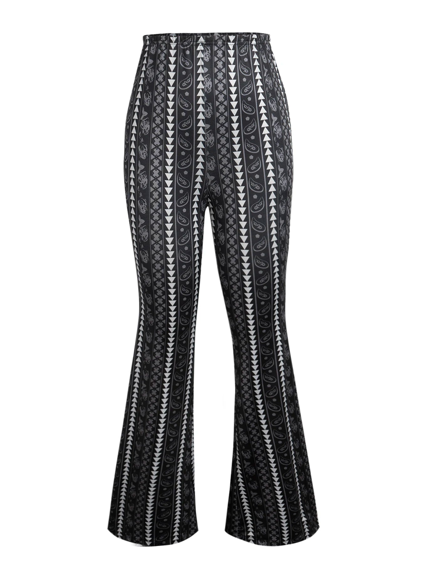 Women's Flared Pants High Waist Stretch Slim Fit Retro Y2K Spring Summer Casual Commuting Trousers Streetwear Bell Bottoms