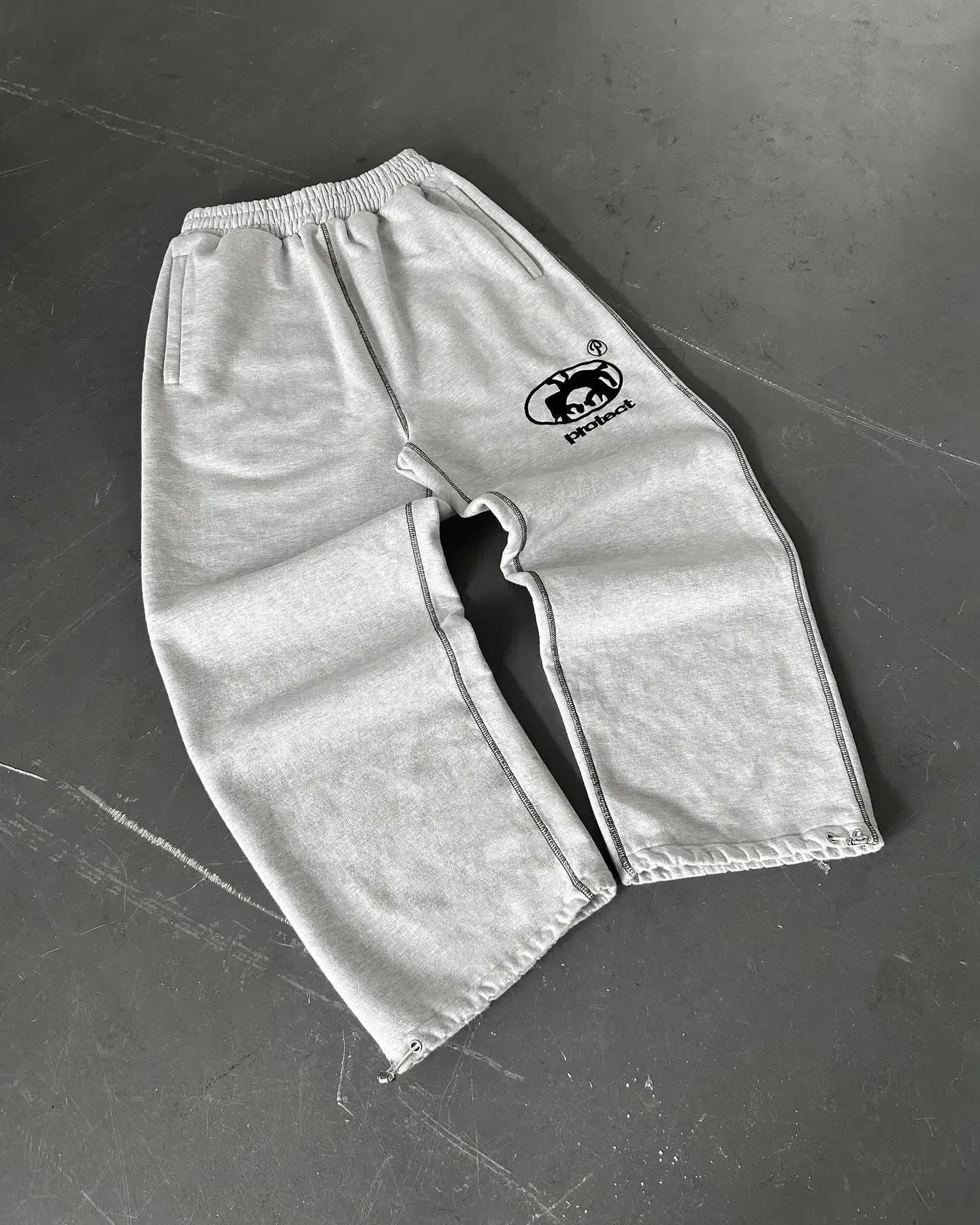 Man Y2k Pants Joggers Men Streetwear Embroidered Pink Long Sweatpants Cargo Clothing Casual Police Trousers American Harajuku