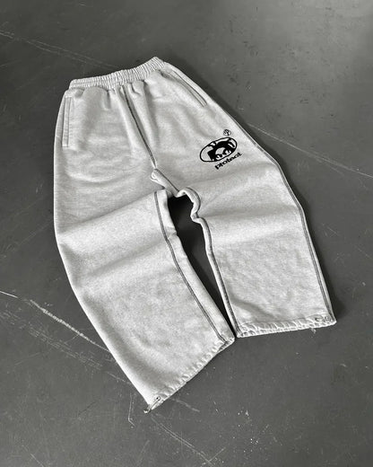 Man Y2k Pants Joggers Men Streetwear Embroidered Pink Long Sweatpants Cargo Clothing Casual Police Trousers American Harajuku