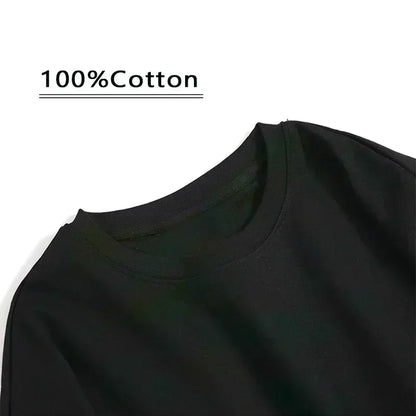 Summer Men's MJ Michael Jackson Printed 100%CottonNeutral O-Neck Short Sleeve Men's and Women's Fashion Hip Hop T-shirt Fan Gift