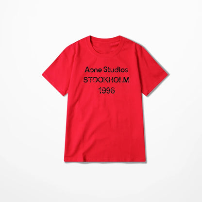 Summer Fashion Luxury Brand Letter-printed T-shirts Men's and Women's Cotton T-shirts Short-sleeved T-shirts Unise-friendly Top