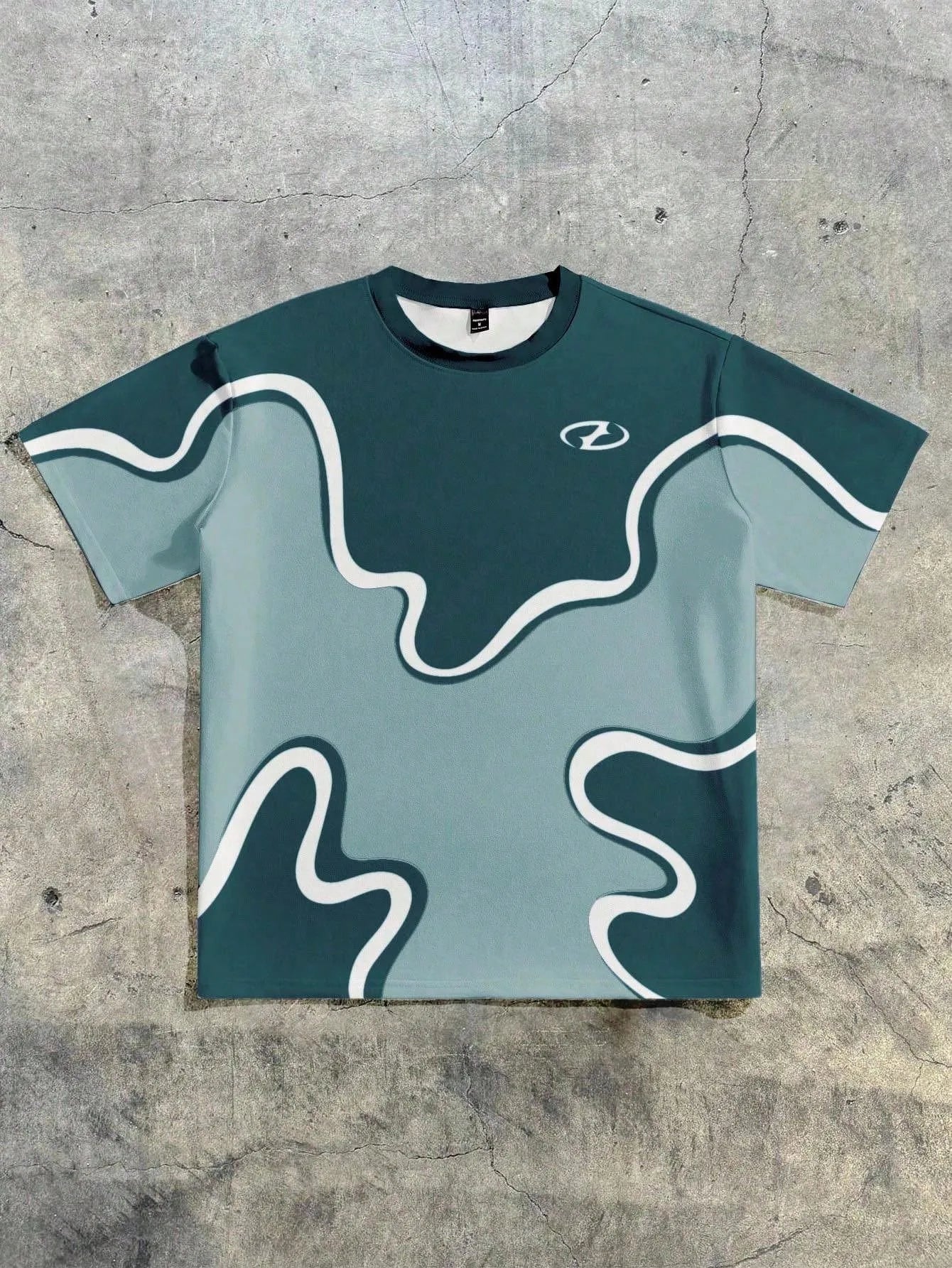 The 2025 summer new men's T-shirt is a casual fashionable soft and breathable 3D printed design for street and outdoor wear