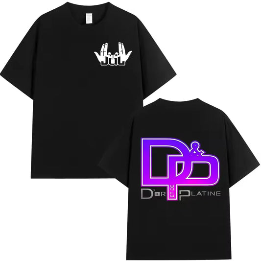Rapper Jul Nothing  Oversize T Shirt Men Women Clothing Fashion Hip Hop T-shirt Short Sleeve T-shirts