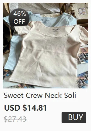 Pink Striped Slim Long Sleeve Tees Women Spring Casual Cotton O-neck Tshirt New Tops Clothes Sweet Cute  Vintage T-shirts Y2K