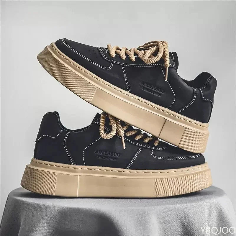 Men's shoes spring summer new styles men's niche design youth versatile casual shoes sports trendy shoes board shoes