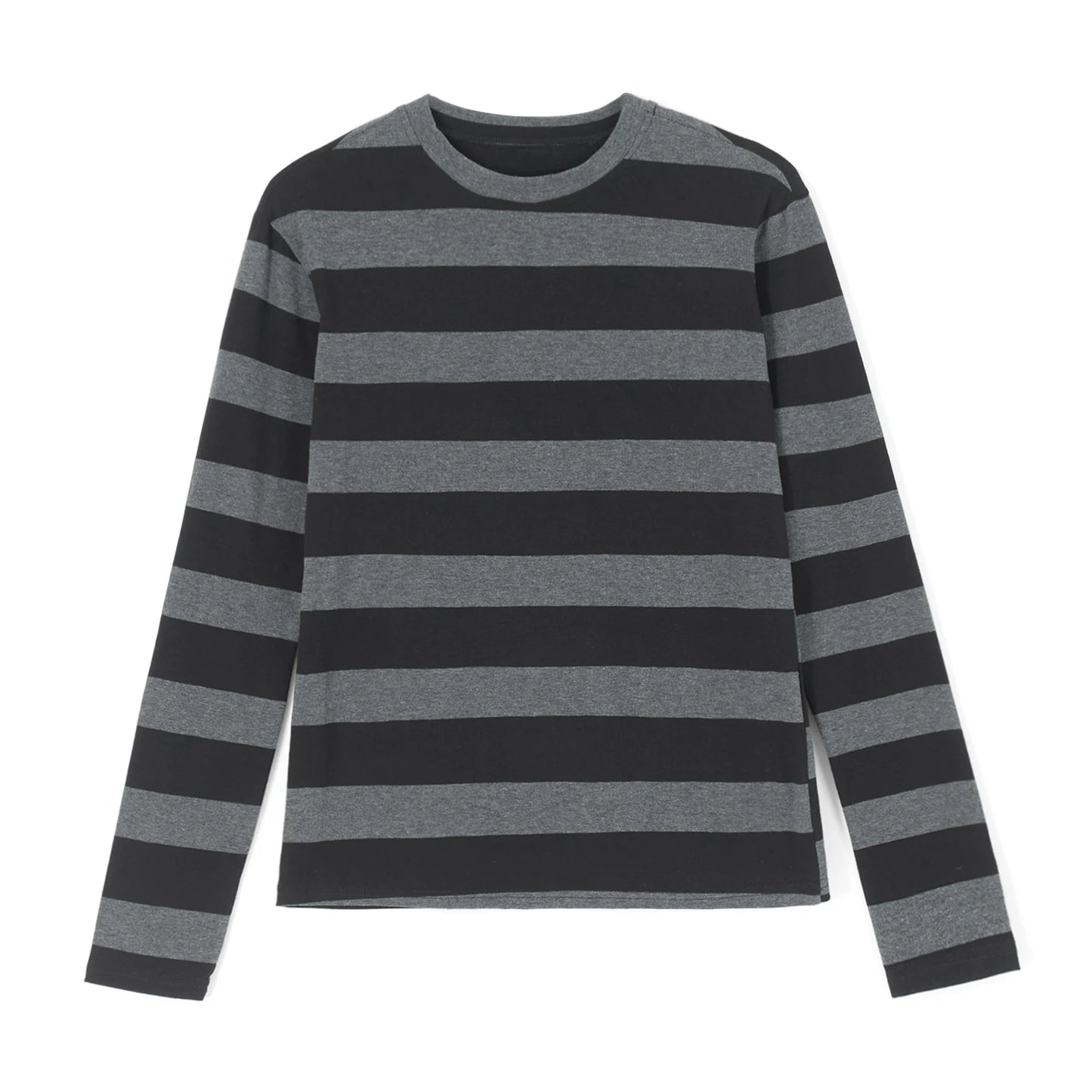 Women Teen Girls Fairy Grunge Y2k Long Sleeve Baggy Shirt Tops Striped Baby Tees Vintage Streetwear T-Shirt Autumn Clothes