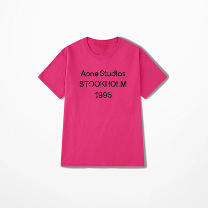 Summer Fashion Luxury Brand Letter-printed T-shirts Men's and Women's Cotton T-shirts Short-sleeved T-shirts Unise-friendly Top