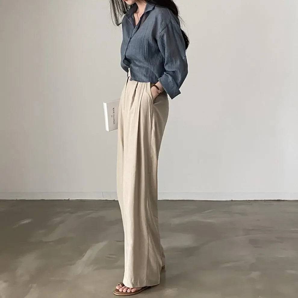 Trendy Shirt Blouse Simple Thin Pure Color Anti-UV Shirt Anti-fade Shirt Top Women Solid Color Sun Protection Shirt Streetwear